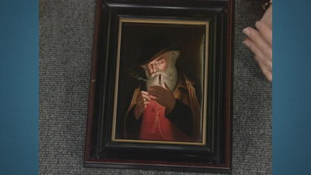 Appraisal: Late 19th C. Wagner Painted KPM Plaque