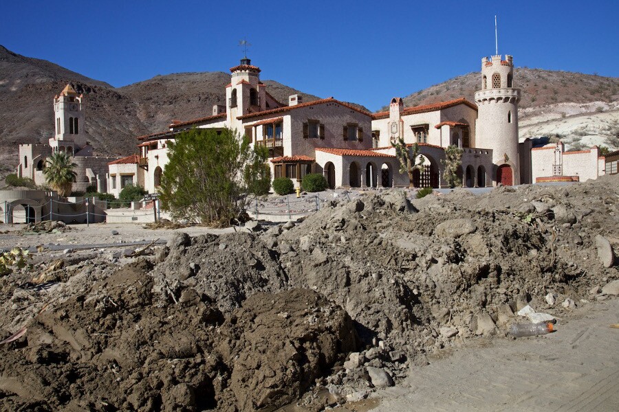 Scotty's Castle After Thousand-Year Flood - Death Valley, CA - 2015
