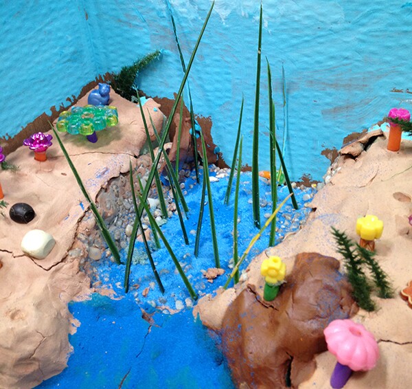 North Branch Diorama created by Parker Metzger, Isaac Pavalon, Derek Neuman, P.J. Liebeskind, and Georgia Slack