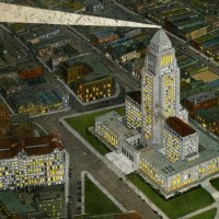 City Hall after dark