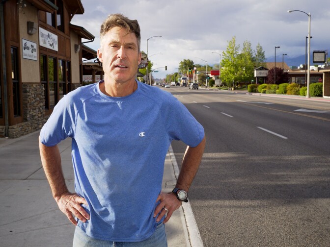 Kevin Mazzu Downtown Bishop, CA Kevin is a Bishop resident, local businessman, and civic leader. Active with local projects and charities, he has led the committee to gain National Scenic Area status for the Alabama Hills in nearby Lone Pine, CA.