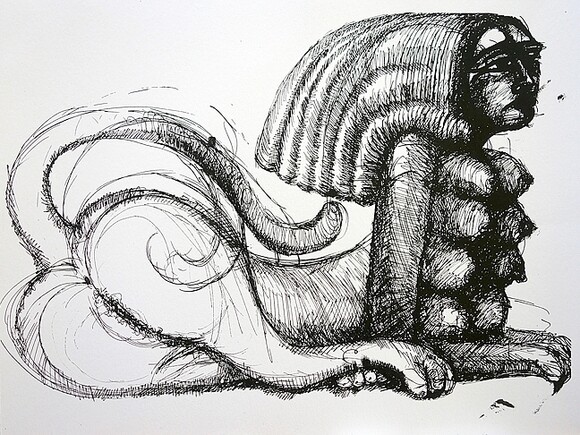 "Sphinx" by David Settino Scott.