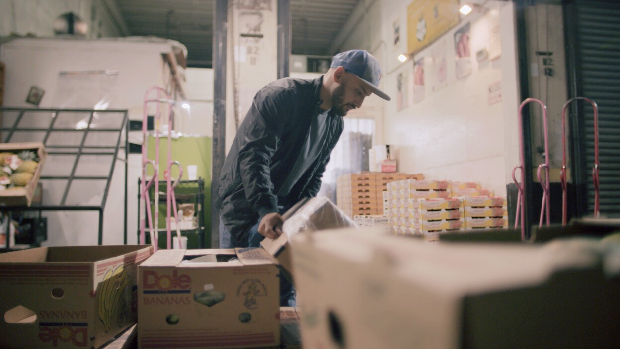 Carlos Franco is the owner/operator of a family-run, wholesale produce shop at the 7th Street Market.