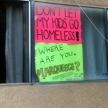 Renters sign