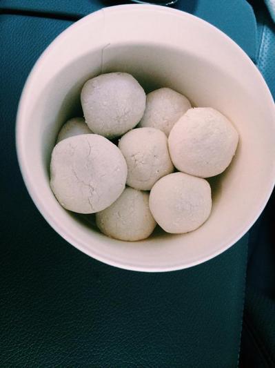 Pre-boiled tang yuan | Photo credit: Clarissa Wei