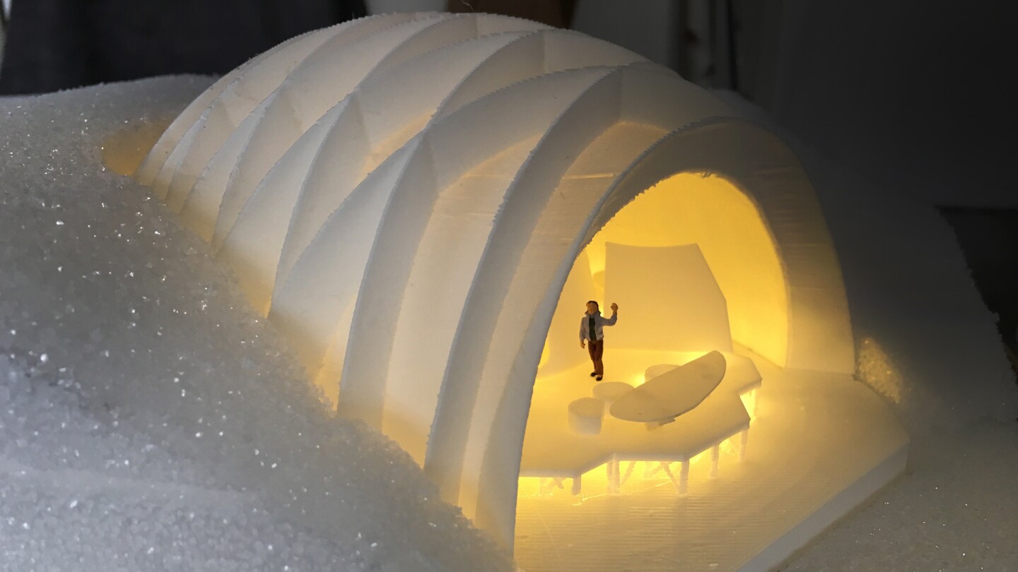 The design competition's goal is to come up with ways to make Mars a place not just to survive, but to actually enjoy living. | Courtesy of Mars City Design