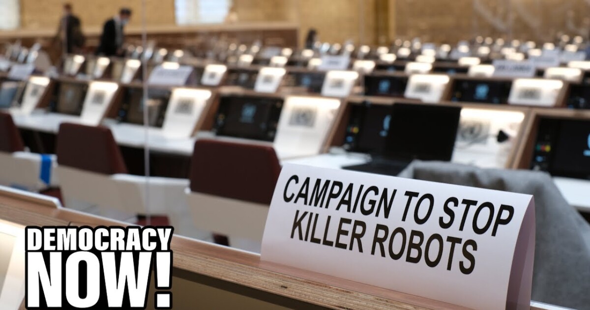Watch 'Killer Robots:' U.S. Opposes a Ban on Lethal Autonomous Weapons ...