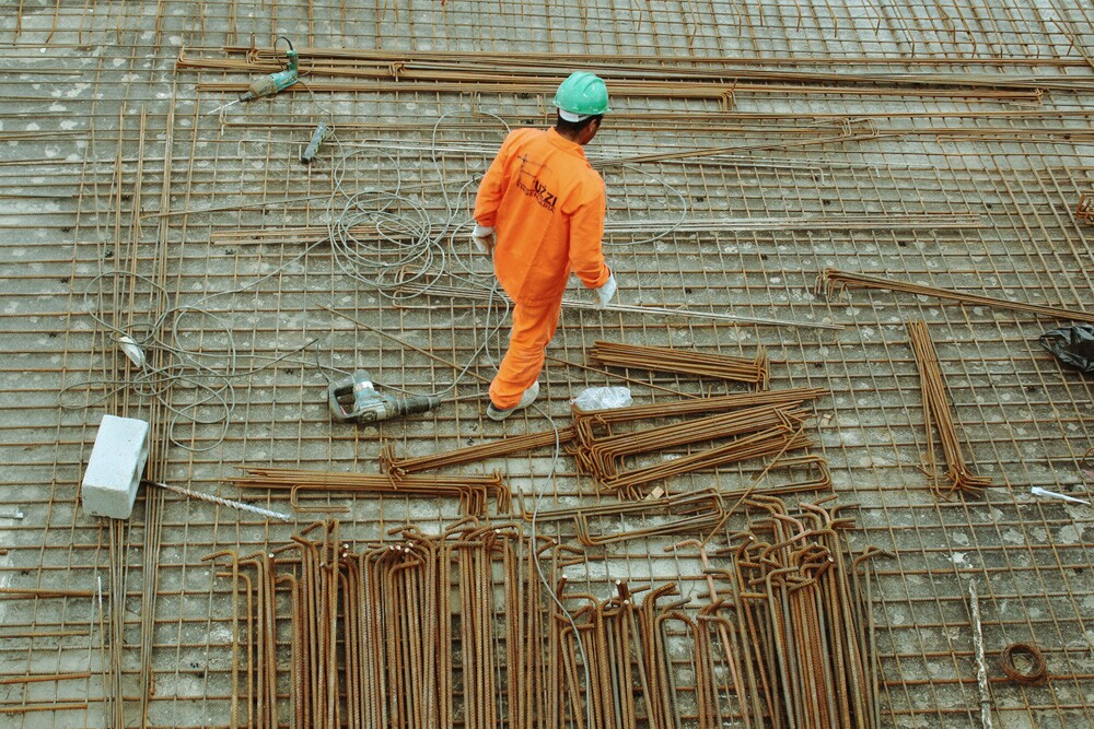 Long Beach construction site worker