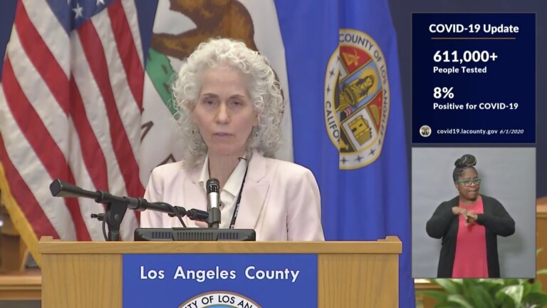 Los Angeles County Coronavirus Briefing June 1, 2020