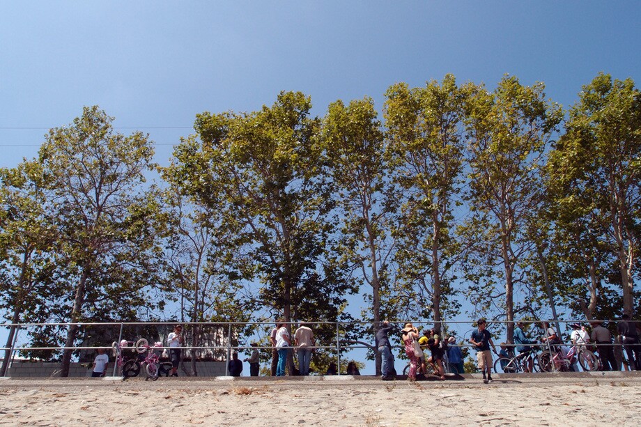 Many observers were excited to see some legal recreation on the river