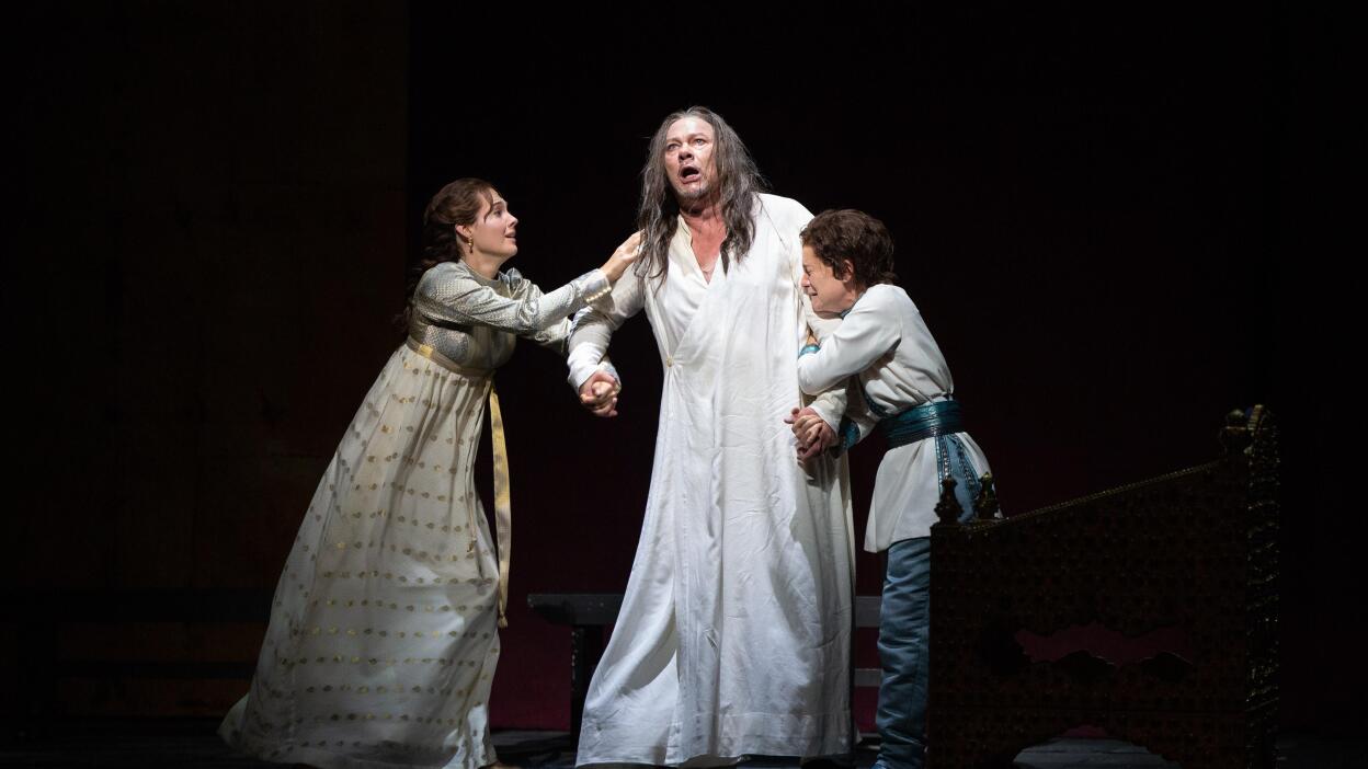 René Pape performs Scene VII of Boris Godunov