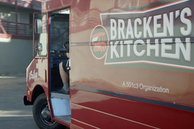 Bracken's Kitchen truck | Still from "Broken Bread"