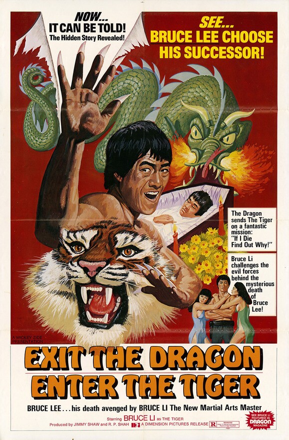 American poster for "Exit the Dragon, Enter the Tiger" (1976) | Courtesy of the Academy of Motion Picture Arts and Sciences, Stephen Chin collection