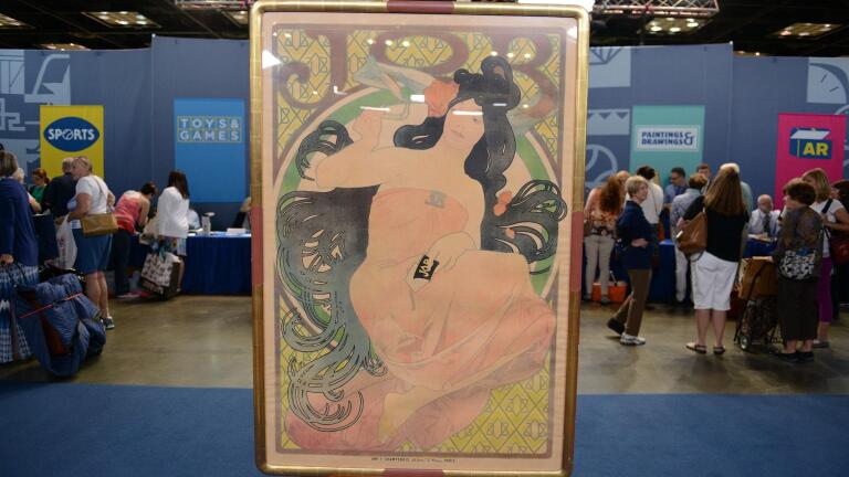 Appraisal: 1898 Alphonse Mucha "Job" Poster