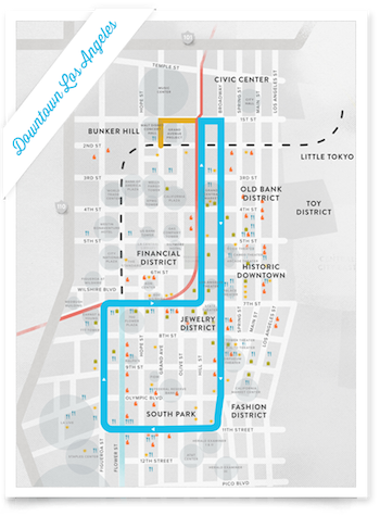 Map: Via Los Angeles Streetcar, Inc.