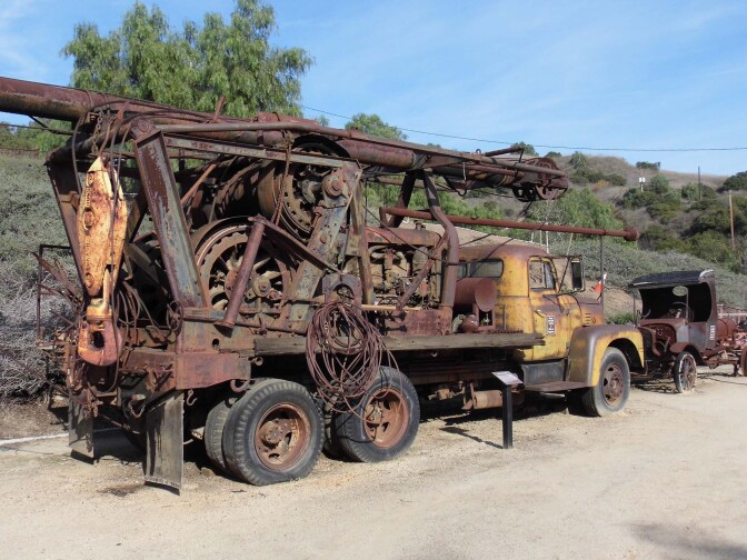 An old Ford Model T in the Olinda Oil Museum | Sandi Hemmerlein