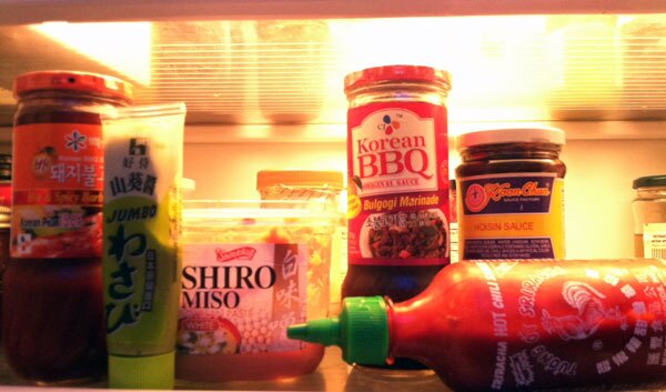 The diversity in my fridge
