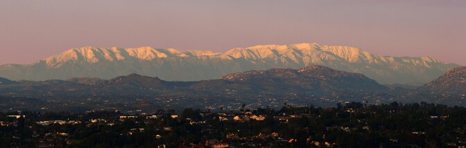 San Gorgonio Peak from Urban SoCal | Photo: Bryce Bradford, some rights reserved