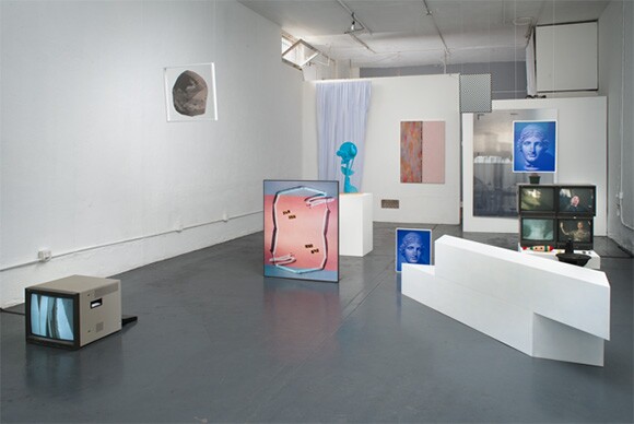 The Stand In (Or A Glass of Milk) Phase 1: An Unbiased Teal<br /> Curated by Alexandra Gaty and Lauren Mackler