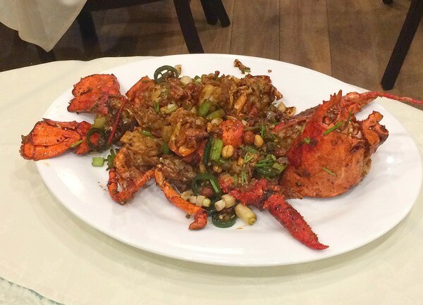 Lobster at China Red | Photo by Clarissa Wei