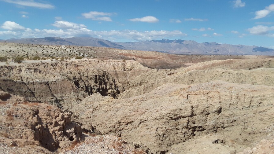 The view at the Slot Canyon Overlook.