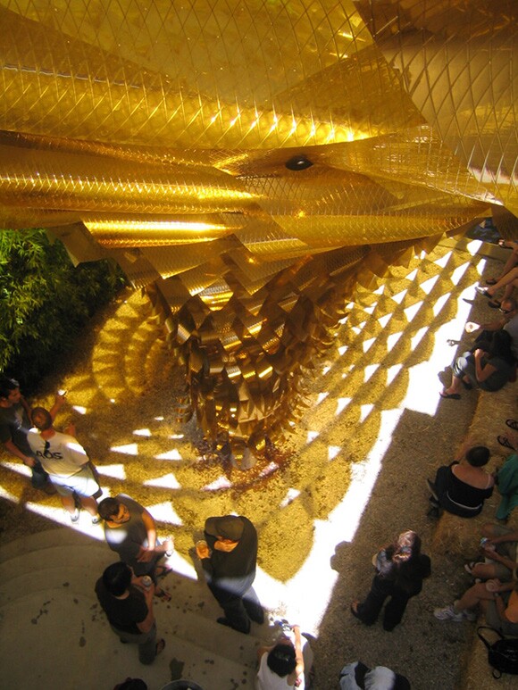 Ball Nogues Studio, Maximilian's Schell, Materials & Applications, 2005.