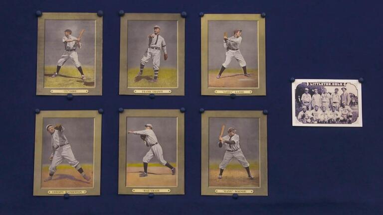Appraisal: 1911 Sporting Life Cabinets M110 Baseball Cards