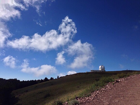 "This Distance Makes Us Feel Closer," Chris Kallmyer, Magdalena Ridge Observatory, Socorro County, NM | Photo: Chris Kallmyer