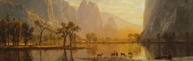 Valley of the Yosemite by Albert Bierstadt