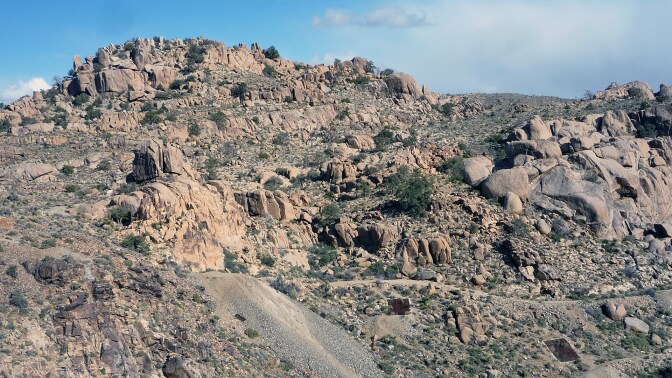 Desert Queen Mine in Joshua Tree National Park