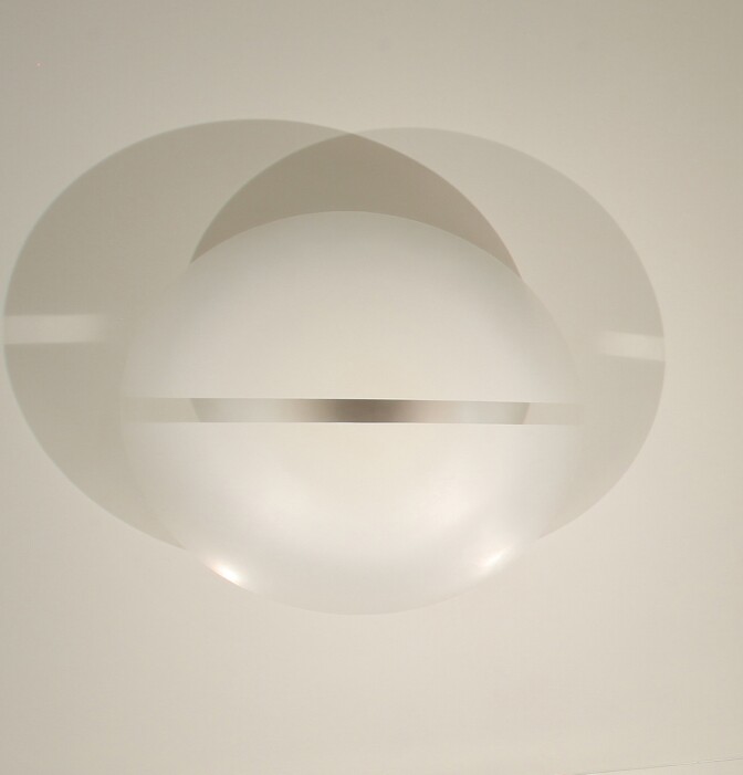 Robert Irwin, "Untitled (#2220)," 1969. | Collection Orange County Museum of Art. Gift of Mr. and Mrs. John F. Kelsey