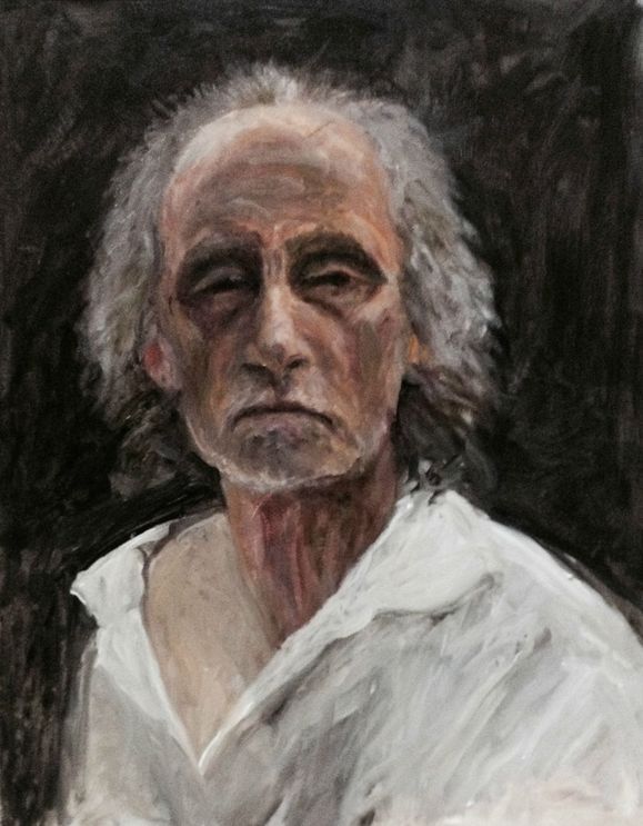 A recent self-portrait of San Luis Obispo artist David Settino Scott.