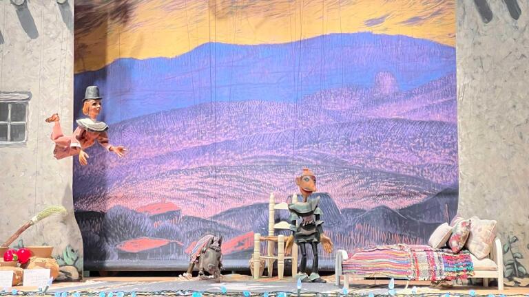 Woodblock print & marionette maker Gustave Baumann