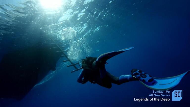 COUSTEAU’S “LEGENDS OF THE DEEP”