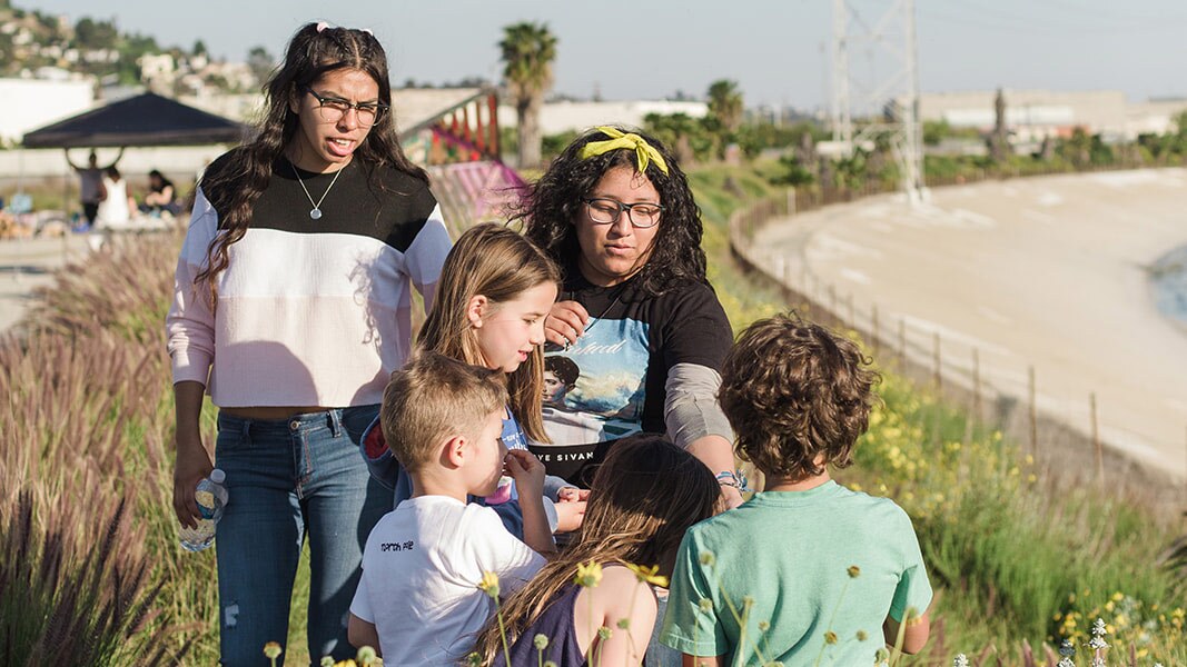 Bowtie Storytellers campfire. | Gina Clyne/ Courtesy of Clockshop
