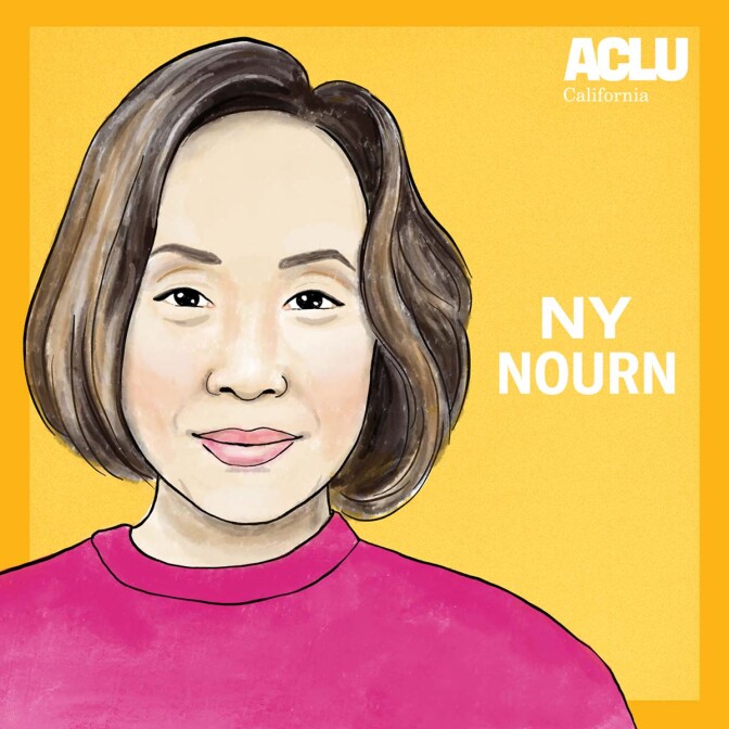 Portrait of Ny Nourn | Audrey Chan, ACLU SoCal