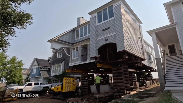 Ocean at the front door: Coastal communities battle erosion