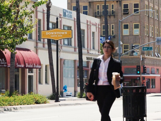 Downtown Santa Ana 4th St