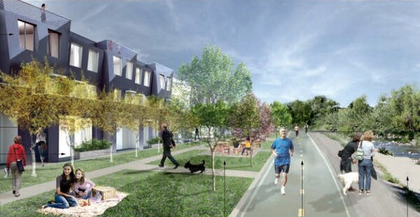 Rendering for an Elysian Valley development