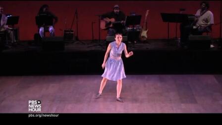 The body becomes music when this dancer taps tradition