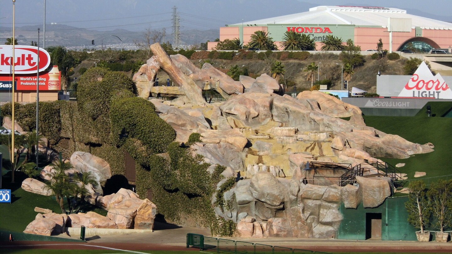 "Pride Rock" at Angels Stadium | Sandi Hemmerlein