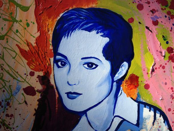 Portrait of Tracy Marshak by Alice Bag. | Image courtesy of Alice Bag