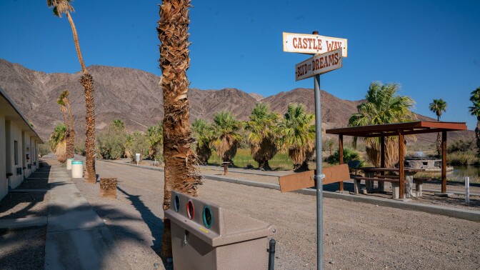 The intersection of Castle Way and Blvd. of Dreams | Katie Noonan