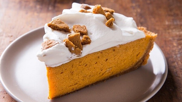 Rum Pumpkin Chiffon Pie