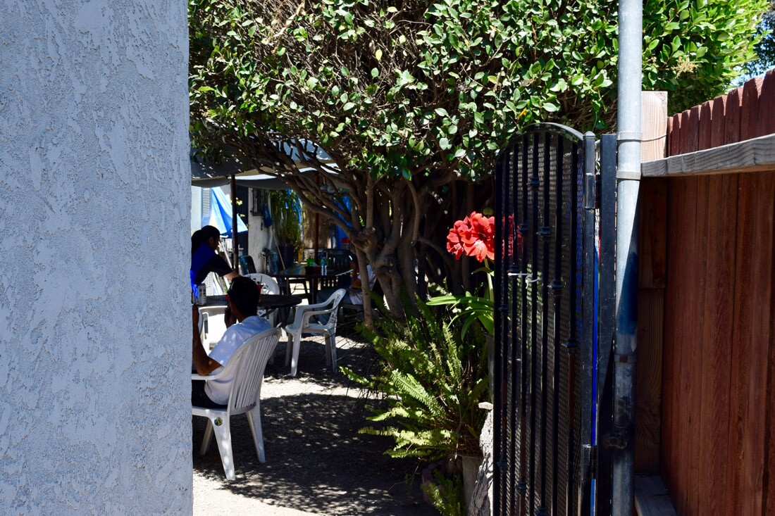 The entrance to Mariscos Doña Mary | Danny Jensen