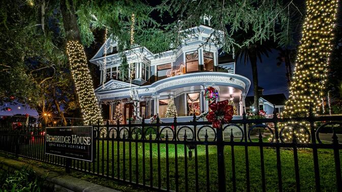 The Bembridge House decorated for Christmas. | Jose Cordon, courtesy of Willmore City Heritage Association