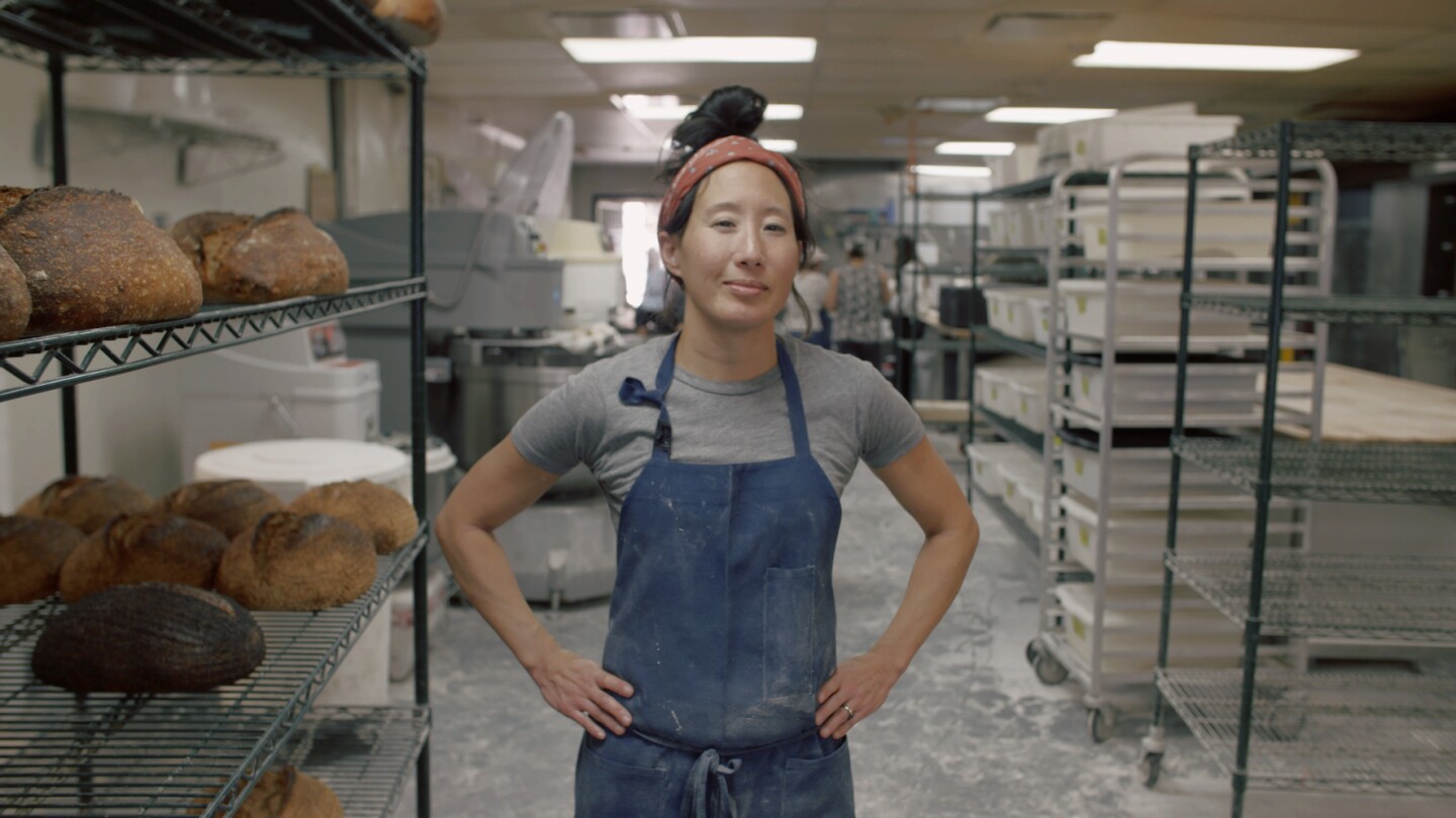 Harriet Hayes is a bread baker with Bub and Grandma’s, a wholesale artisanal bread bakery in Silver Lake.