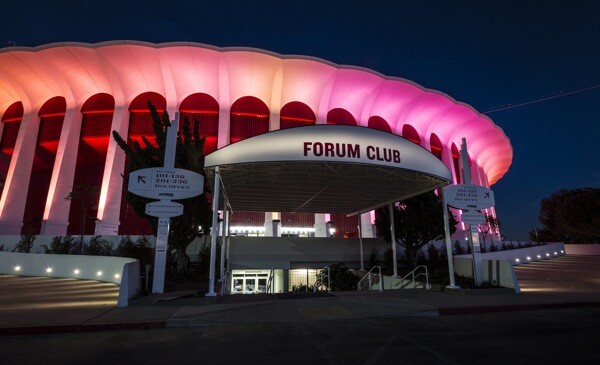 With its new owners, The Forum has recently lit up Manchester Boulevard. | Photo: Courtesy Madison Square Garden Company