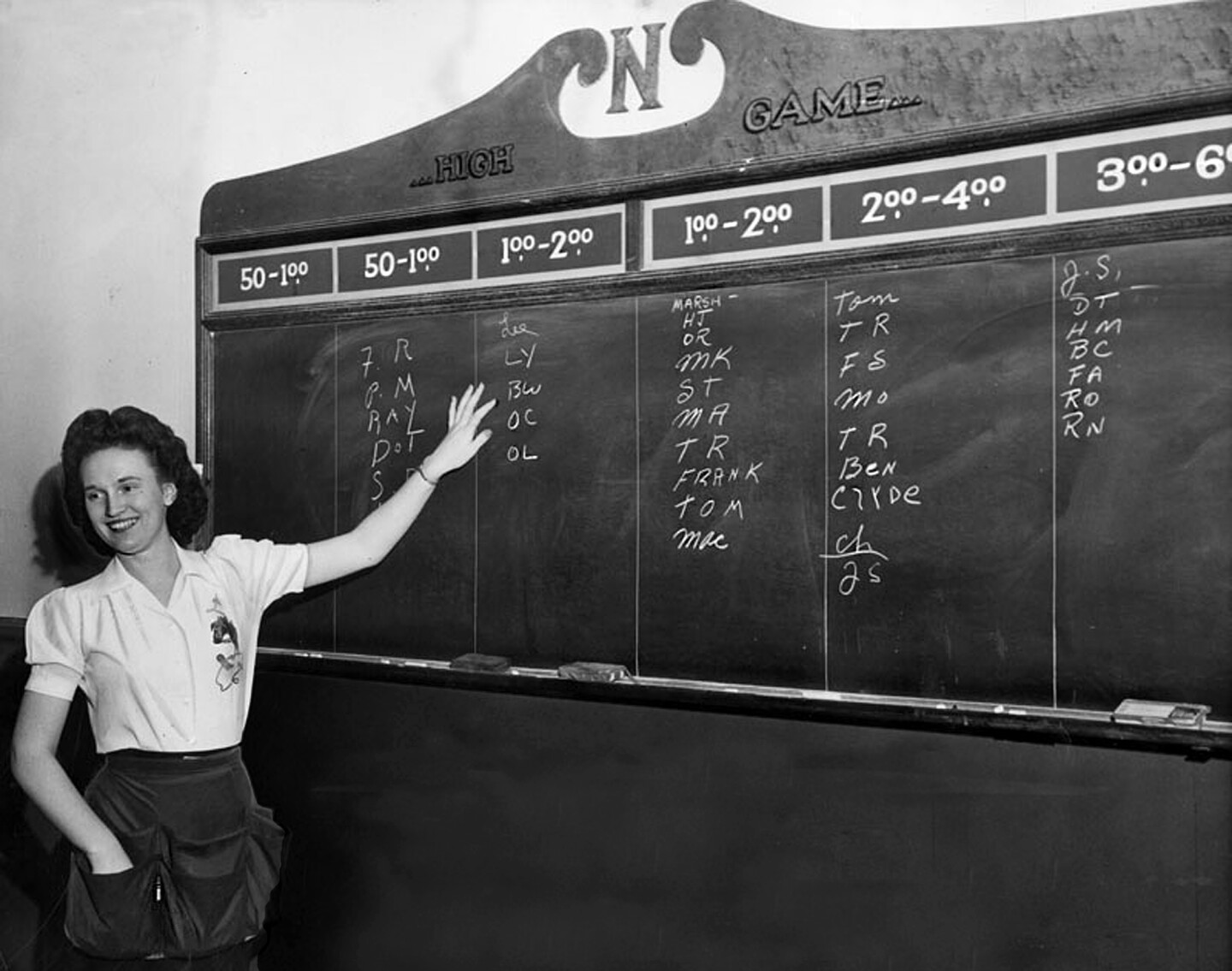 Waiting to play, 1946