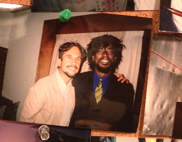 Mielniczenko with Seu Jorge | Photo: Stephanie Case